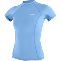 Womens Basic Skins Short Sleeve Rash Vest